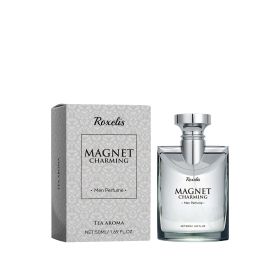 Roxelis Magnet Charming Men Perfume, Tea Fragrance Natural Fresh Fragrance Release Charm Couple Dating Men Atmosphere Niche Perfume