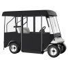 VEVOR Golf Cart Enclosure, 4-Person Golf Cart Cover, 4-Sided Fairway Deluxe, 300D Waterproof Driving Enclosure with Transparent Windows, Fit for EZGO