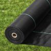 VEVOR 5FTx250FT Premium Heavy Duty Weed Barrier Landscape Fabric, 5OZ Woven Geotextile Fabric Under Gravel