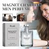 Roxelis Magnet Charming Men Perfume, Tea Fragrance Natural Fresh Fragrance Release Charm Couple Dating Men Atmosphere Niche Perfume