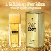 3.4f.0zMen's Eau De Toilette Spray, with Amber & Cinnamon Long-Lasting Perfume, Perfect forDating, Daily Life, Parties, Gift Giving
