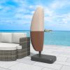 Direct Wicker Outdoor Patio Cantilever Umbrella Zipper Cover